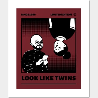 Look Like Twins Posters and Art